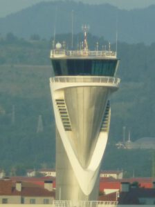 Airport Tower Bilbao, Spain